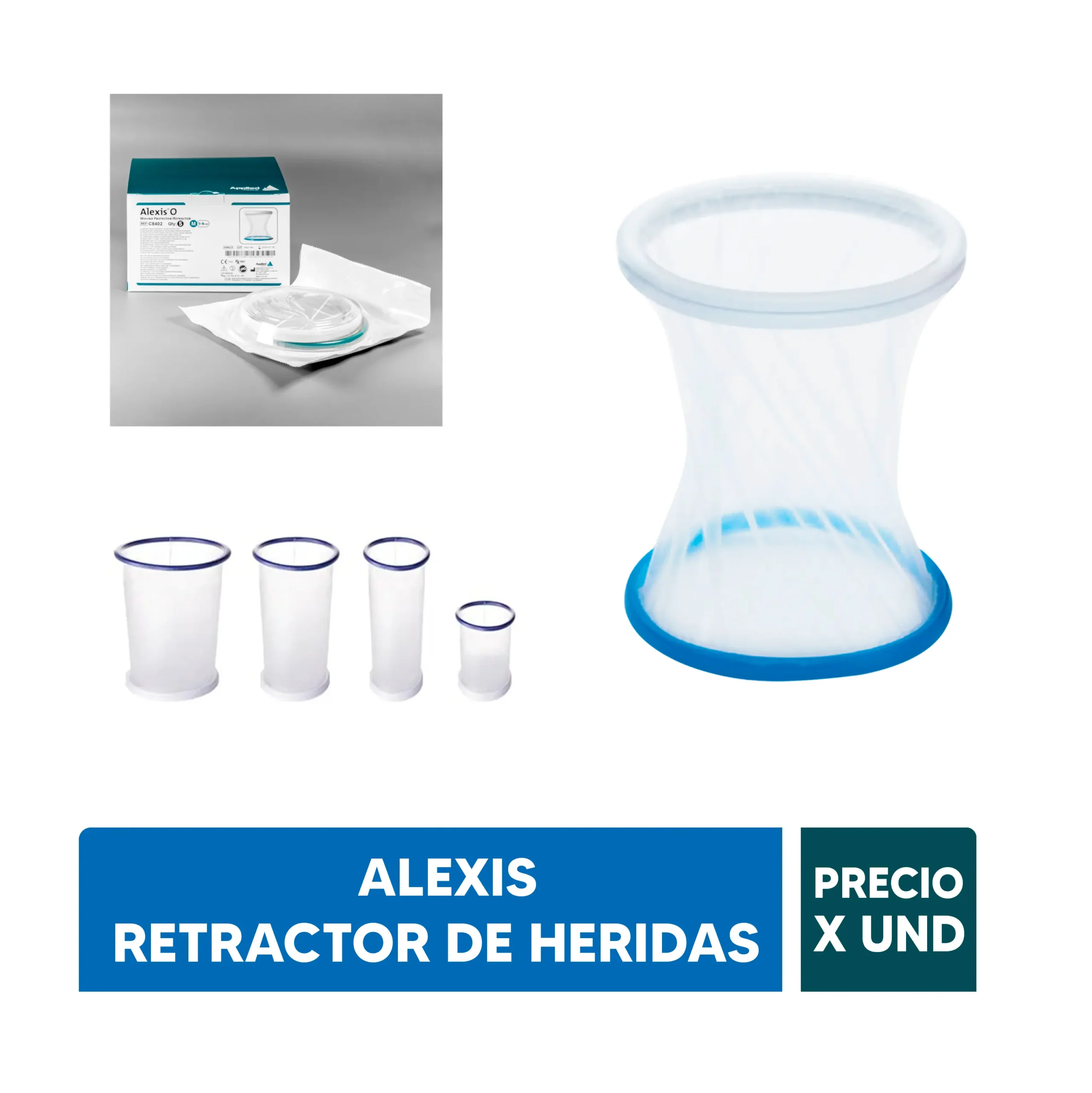 ALEXIS RETRACTOR DE HERIDAS  PRECIO X UNIDAD