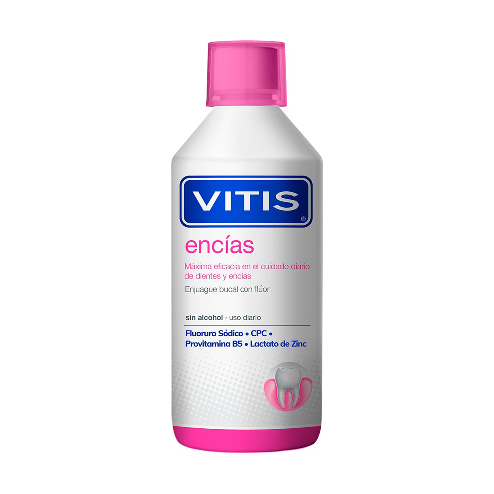 VITIS ENCIAS ENJUAJE BUCAL FRASCO X 500ML  VITIS