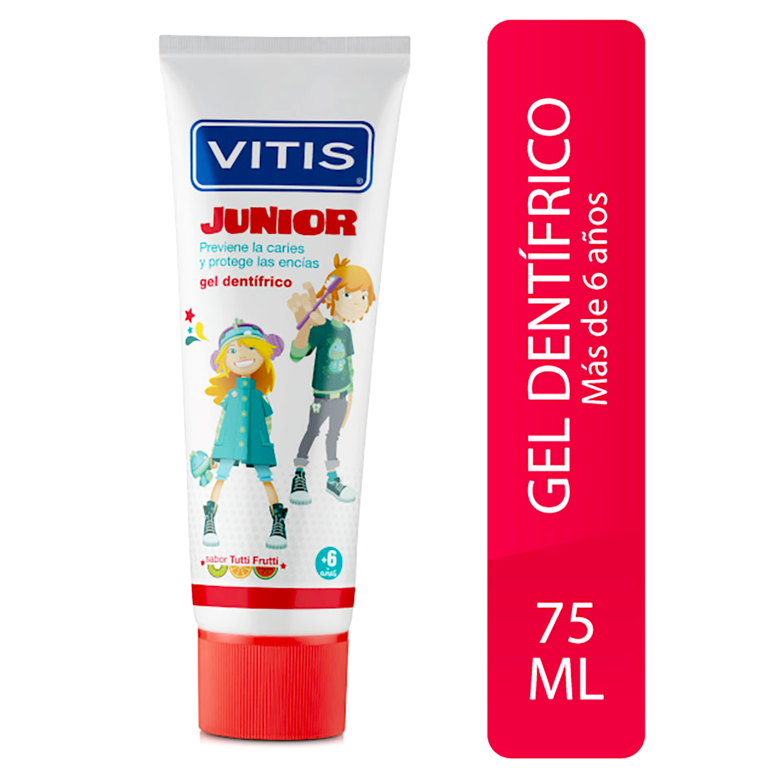 VITIS GEL DENTIFRICO TUBO X 75ML  VITIS