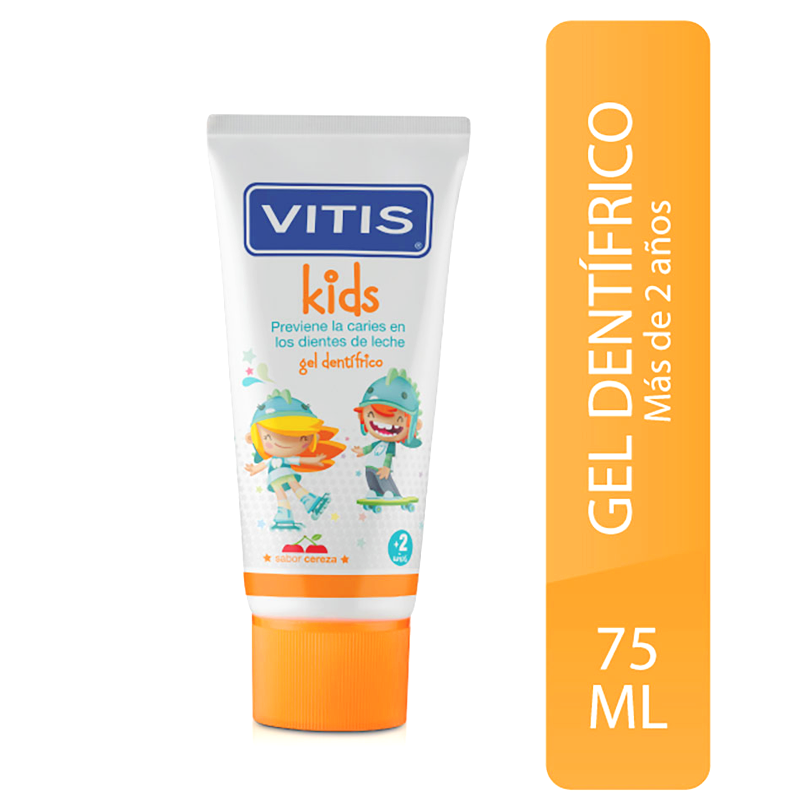 VITIS KIDS PASTA DENTAL TUBO X 50ML GEL  VITIS