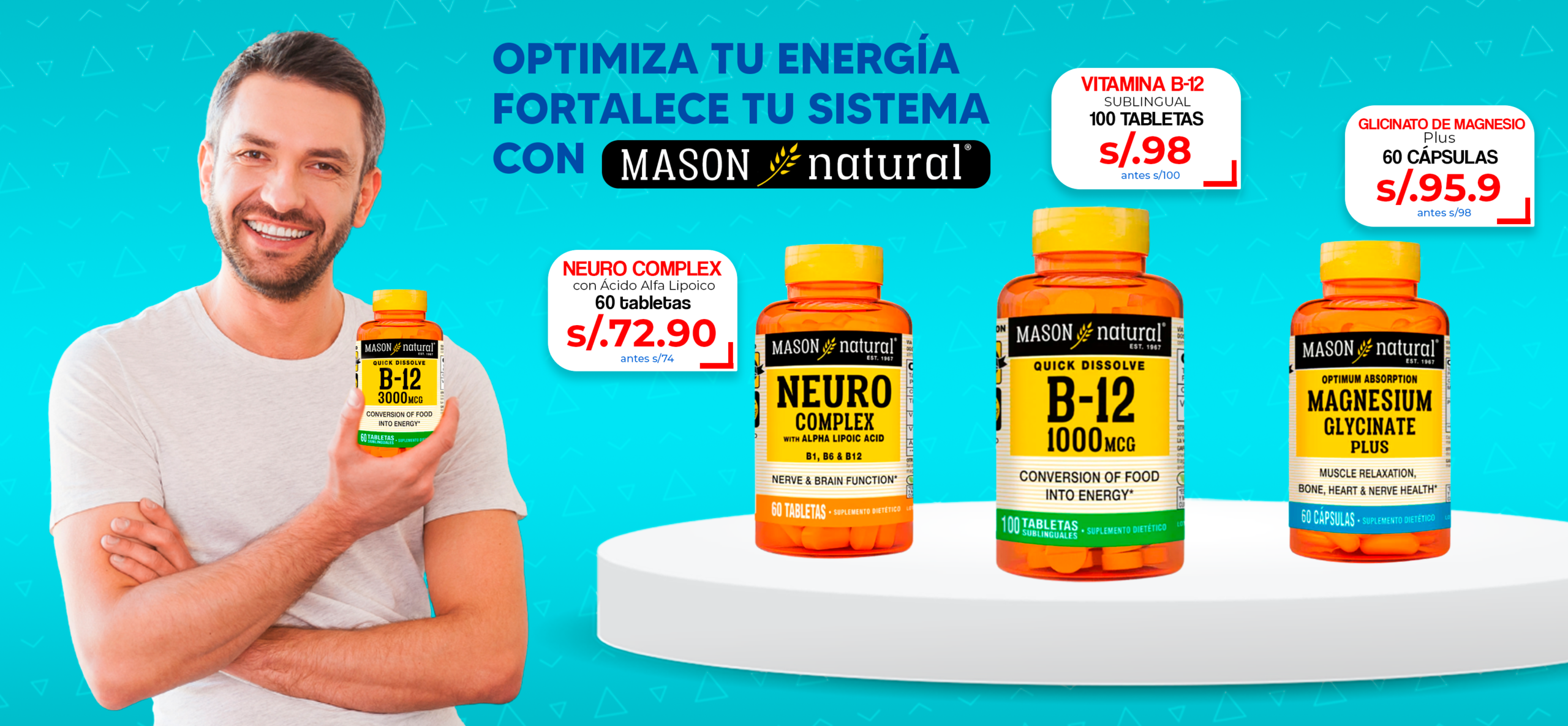 Oferta en vitaminas